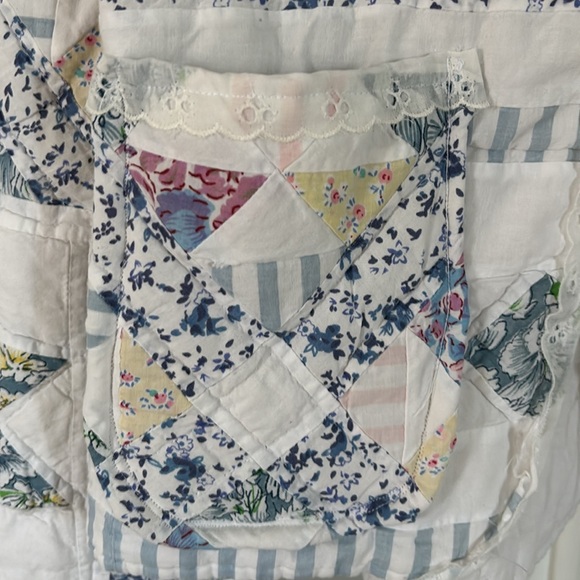 Handmade Vintage Quilt Cropped Jacket - Picture 4 of 6